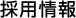採用情報
