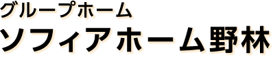 グループホーム ソフィアホーム野林